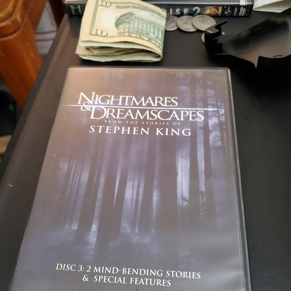 3 different Horror dvds +1 NEW DVD a classic